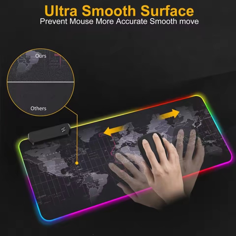 Gaming Mousepad Manufacturer - RGB Backlit LED Light