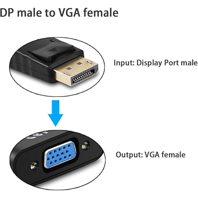 VGA Adapter Supplier - 4-Pack Gold-Plated VGA