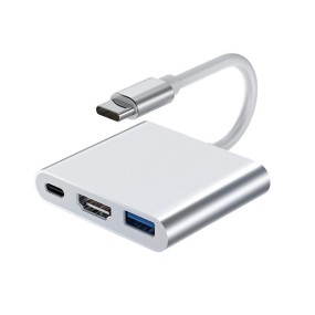 Type-C Converter Supplier - 3-in-1 Aluminum Alloy