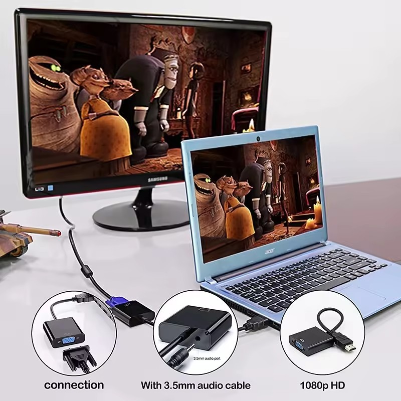 VGA Adapter Manufacturer - High Quality 1080P HD