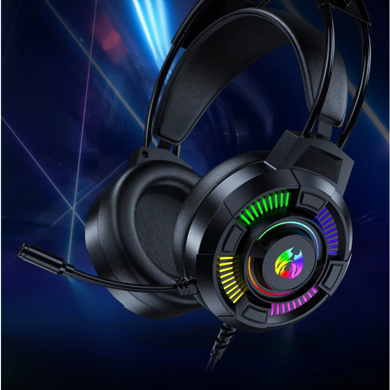 Over-Ear Headphone Supplier - 50mm Dynamic Driver RGB