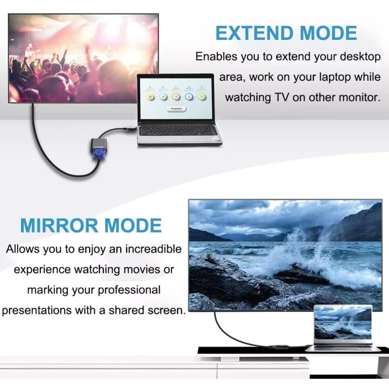 VGA Adapter Supplier - 4-Pack Gold-Plated VGA