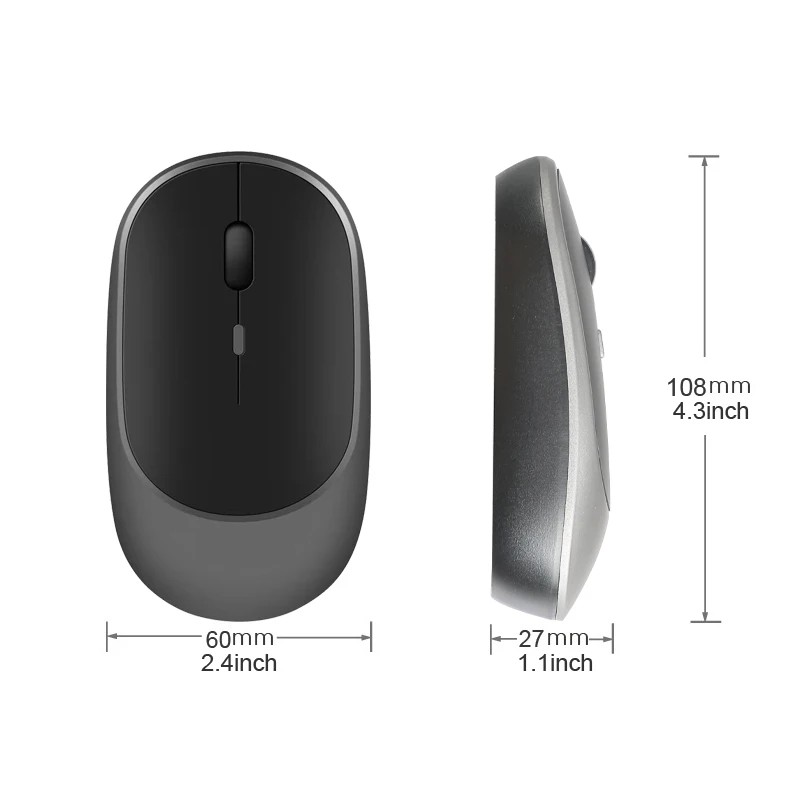BT Mouse Factory - 2024 New 3D BT Mouse 2.4G