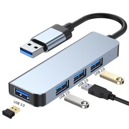 USB Hub Factory - USB 3.0 4-in-1 Multiport