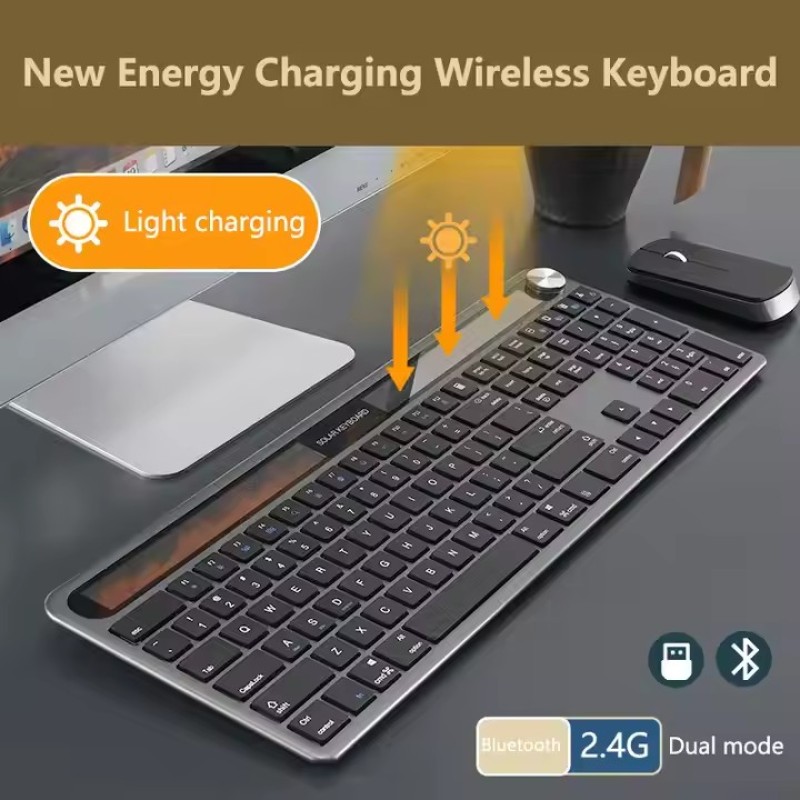 Wireless Keyboard Supplier - USB Interface Solar
