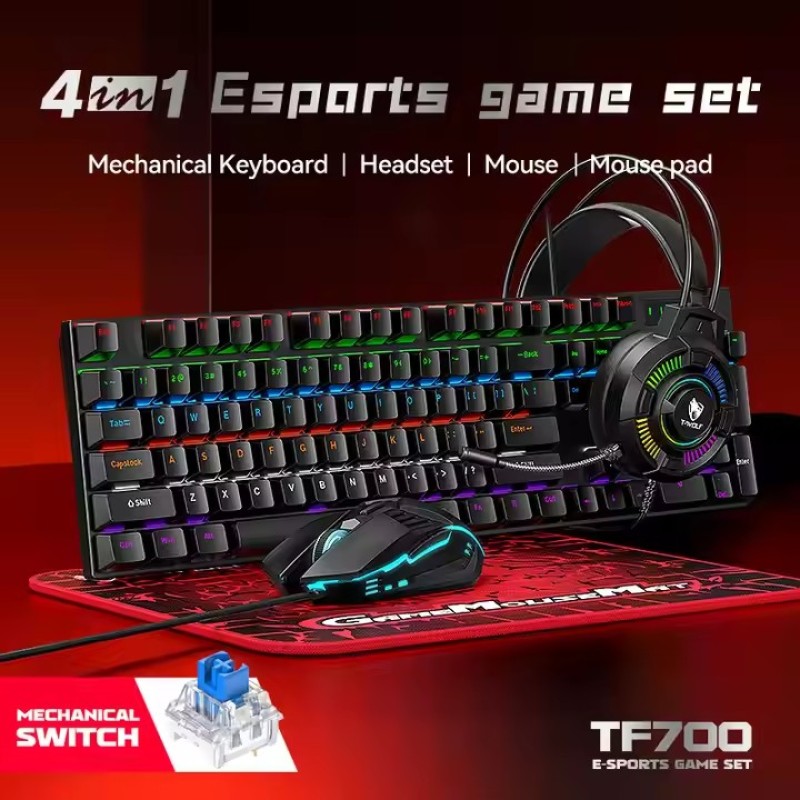 Esports Set Manufacturer - T-WOLF TF700 Wired RGB