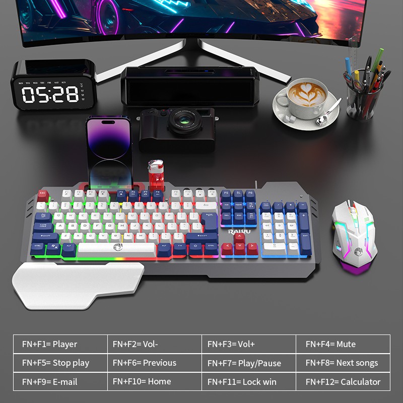 Keyboard Combo Manufacturer - New Design RGB Backlit