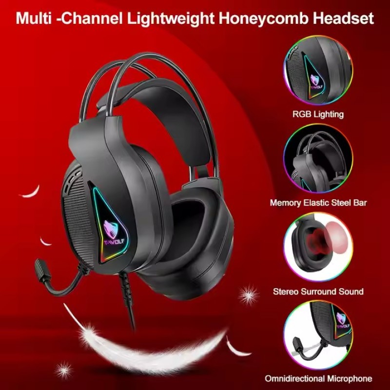 Gaming Kit Manufacturer - T-WOLF TF400 4IN1 Wired