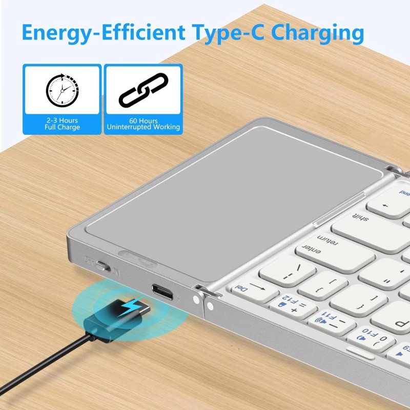 Foldable Keyboard Supplier - Ultra-Thin Mini Foldable