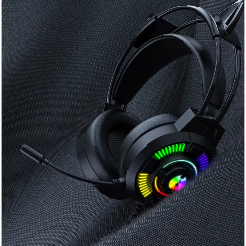 Over-Ear Headphone Supplier - 50mm Dynamic Driver RGB