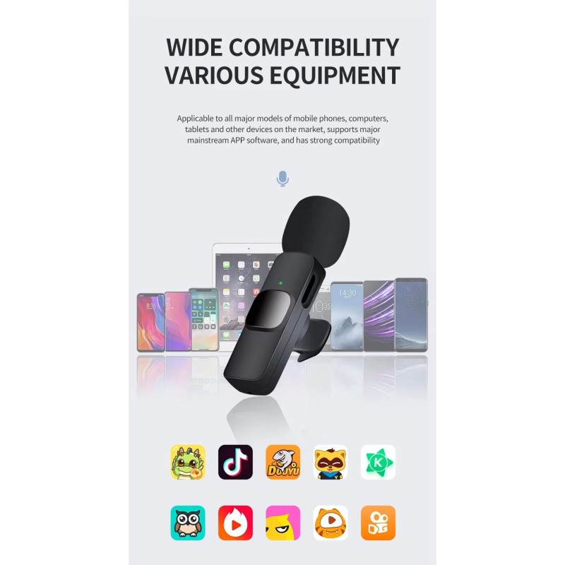 Wireless Mic Factory - Professional K8 USB Wireless