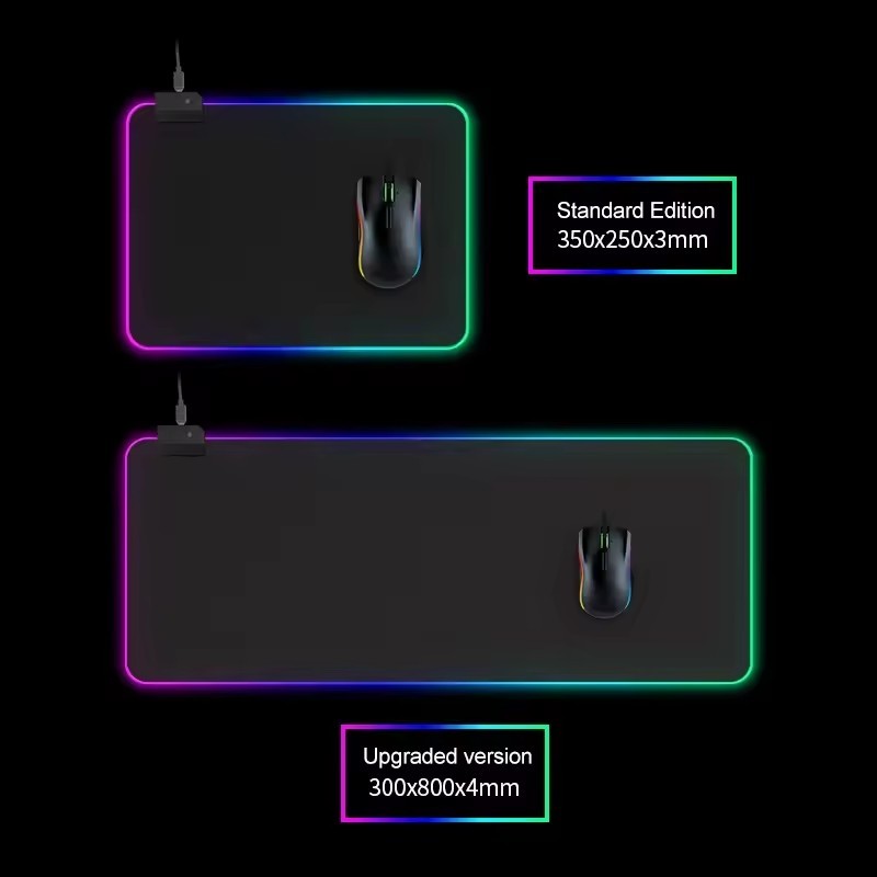 Large Mousepad Factory - RGB Lighting Gaming Mouse