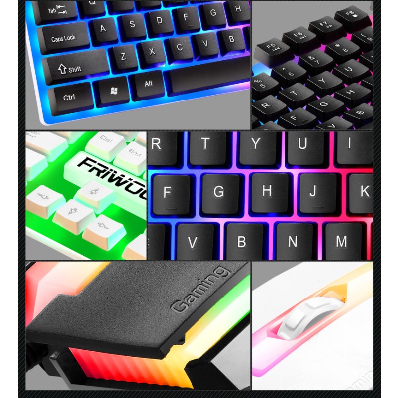 Keyboard Combo Factory - RGB LED Custom Language