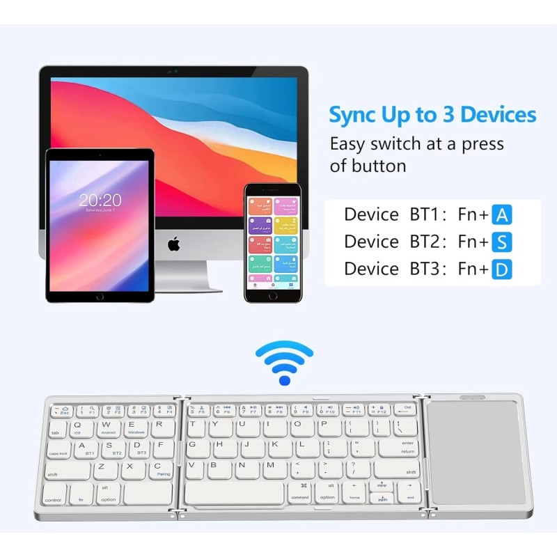 Foldable Keyboard Supplier - Ultra-Thin Mini Foldable