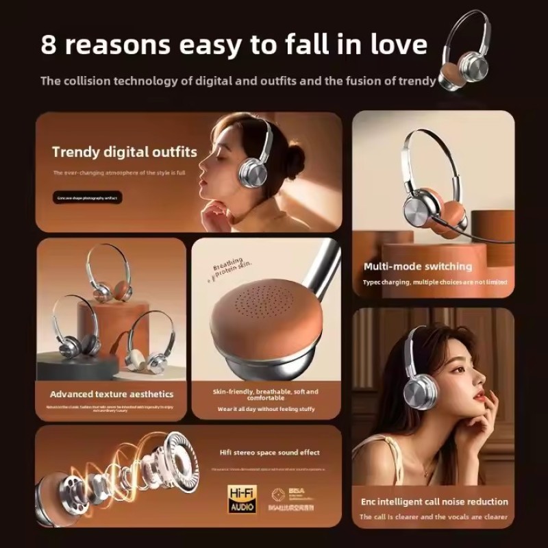 BT Headset Manufacturer - New Retro Fashion CR-20