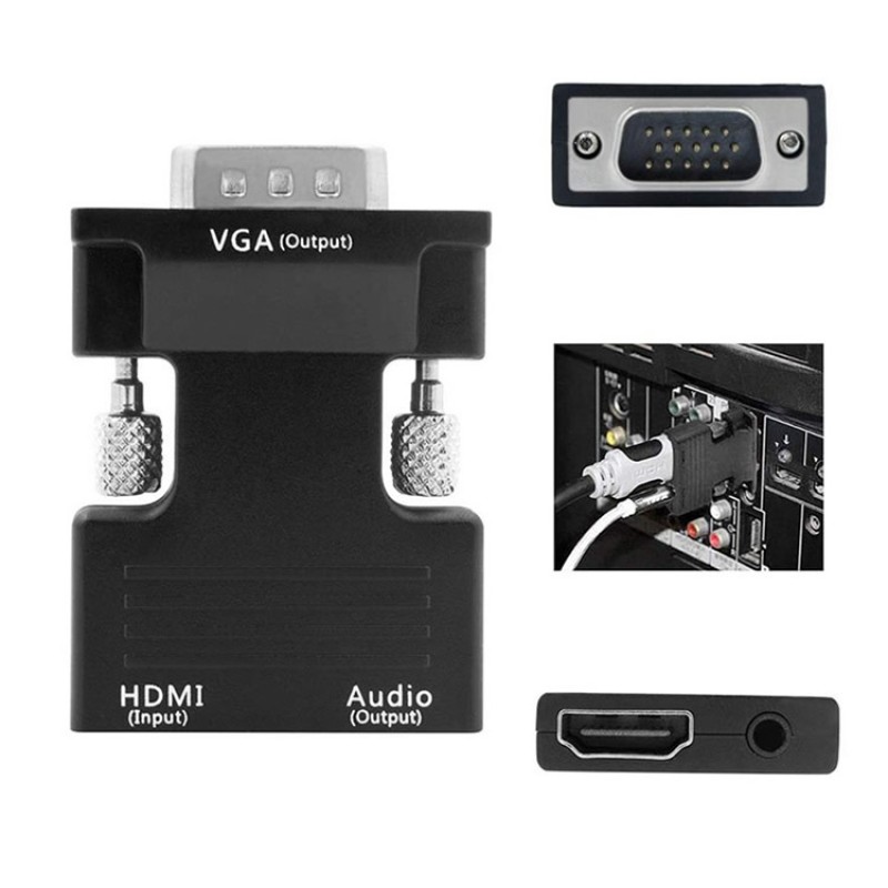 Audio Adapter Manufacturer - 1080P HDTV VGA Male
