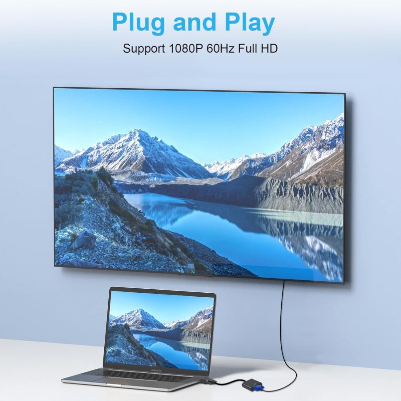 DVI Adapter Factory - 1080P Supported Video