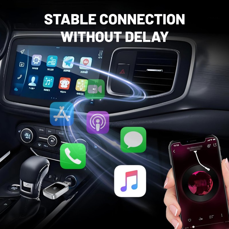 Car Adapter Manufacturer - New Arrival Portable Wireless