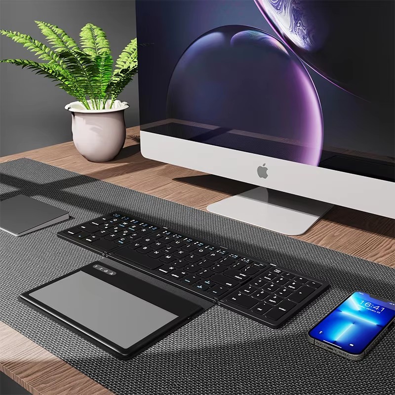 Wireless Keyboard Supplier - Mini Design Three-Folding