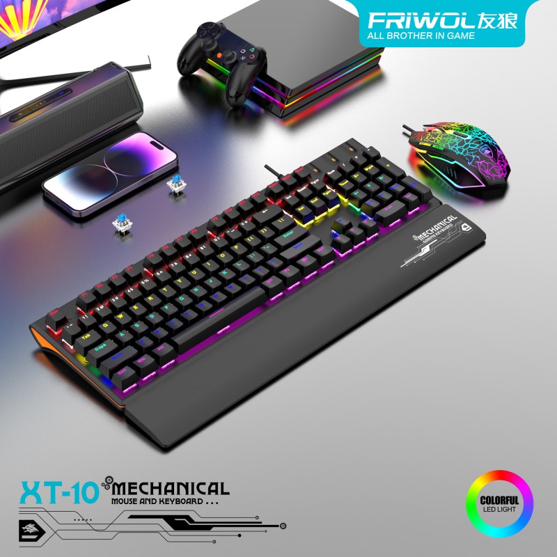 Gaming Combo Supplier - Hot Sales Wired RGB Backlit
