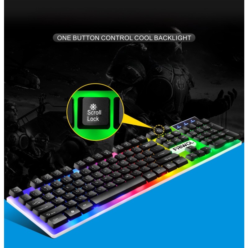 Keyboard Combo Factory - RGB LED Custom Language