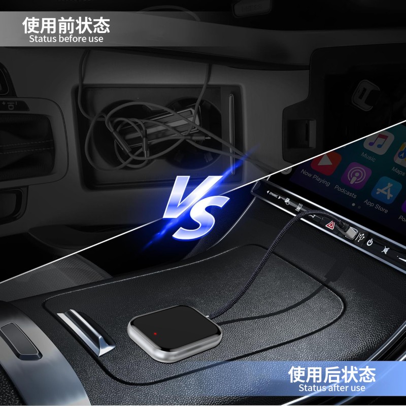 Wireless Adapter Factory - USB-A/C Port Wireless CarPlay