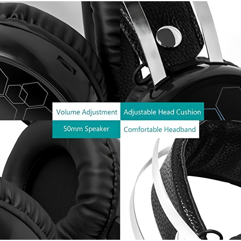 RGB Headset Supplier - X1 RGB Wired Gaming Headphone