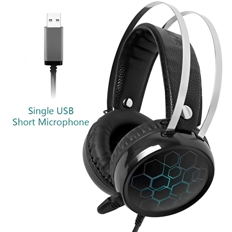 RGB Headset Supplier - X1 RGB Wired Gaming Headphone