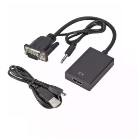 VGA Adapter Manufacturer - Factory Price VGA to HD 3.5mm