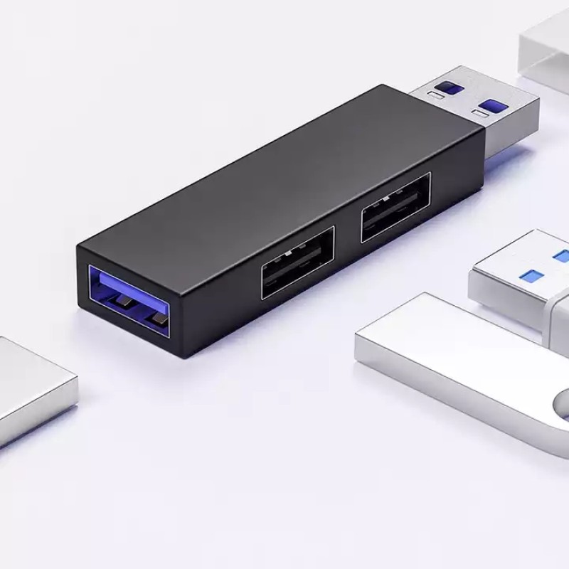 USB Hub Factory - Portable Mini 3 in 1 USB 3.0