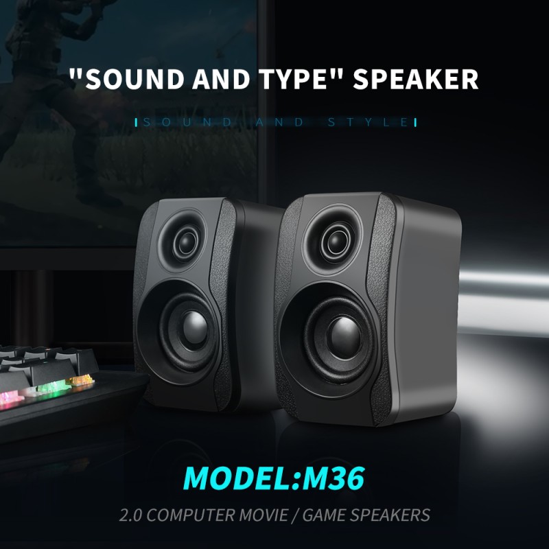 Gaming Speakers Factory - Small Portable Wired Subwoofer
