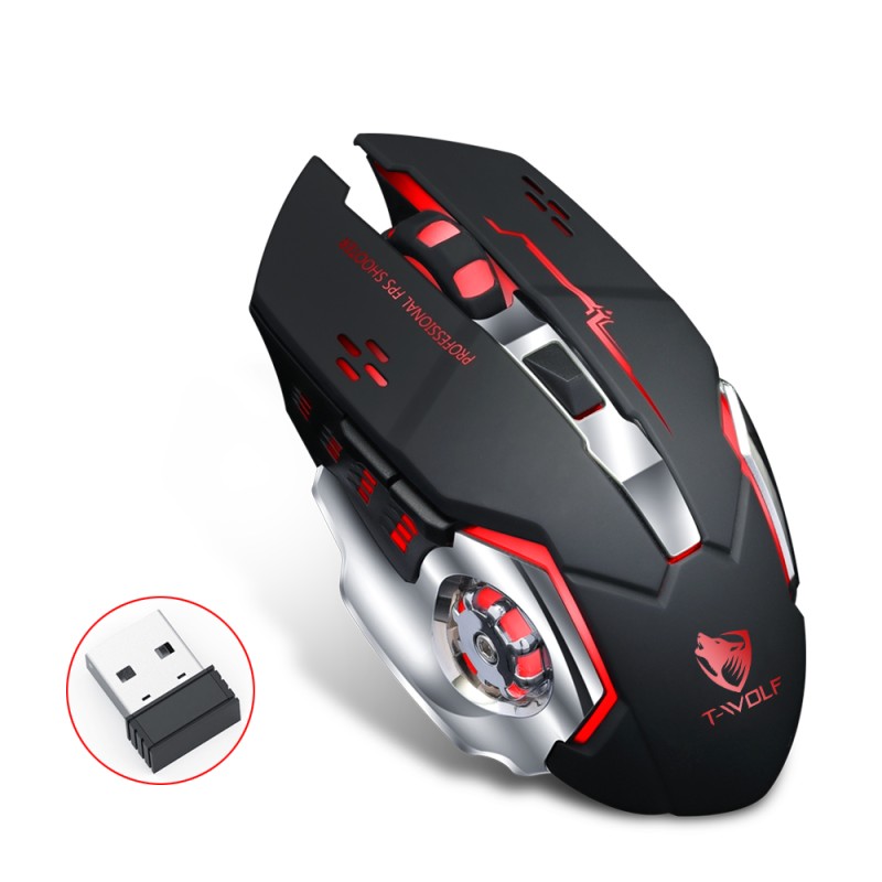 Wireless Gaming Mouse Factory - 2.4GHz Optical LED Ergonomic