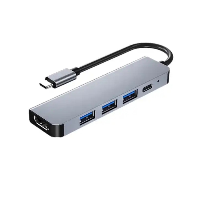 Type C Hub Factory - 5 in 1 Type C to USB3.0 RJ45
