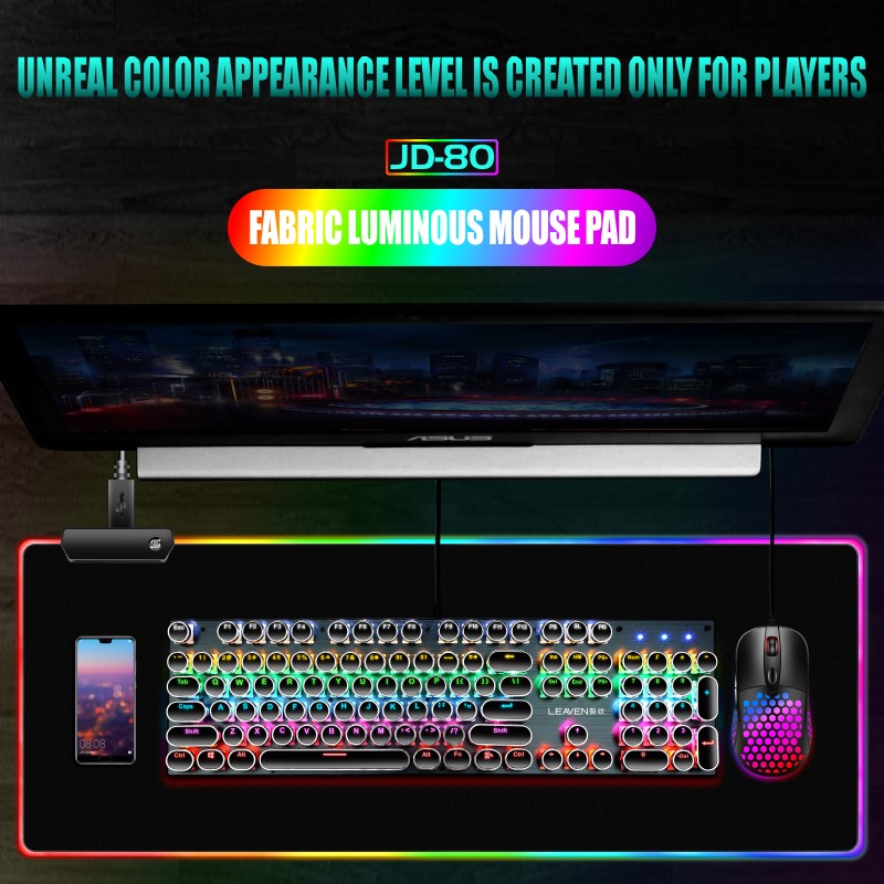 Gaming Mouse Pad Factory - CE Certified RGB 14 Mode