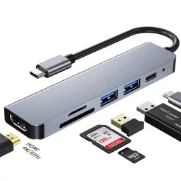Type C Hub Factory - 5 in 1 Type C to USB3.0 RJ45