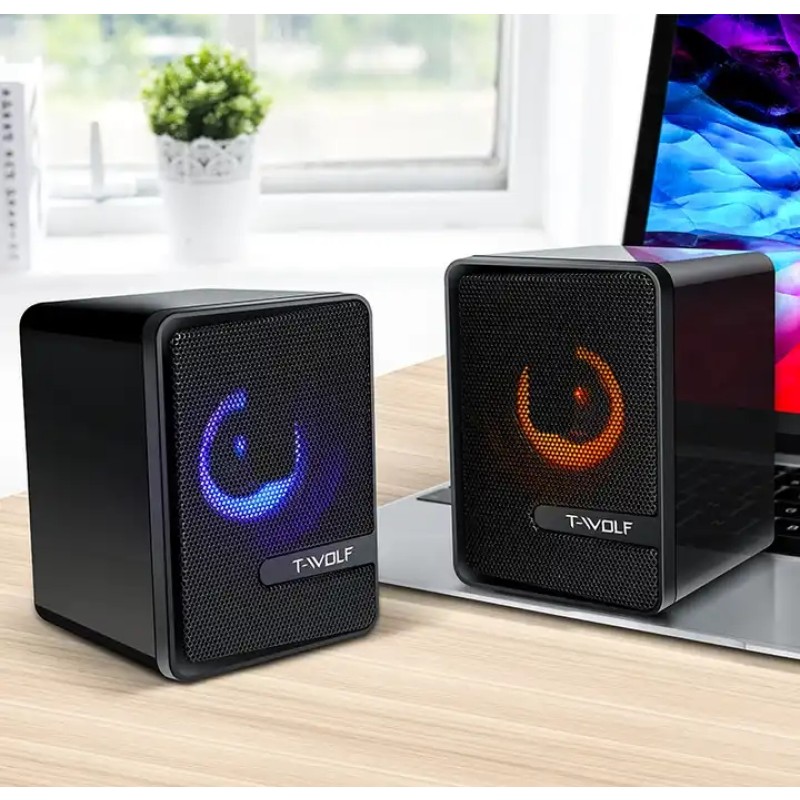 Portable Speaker Factory - S3 USB Mini Wired 2PCS Gaming
