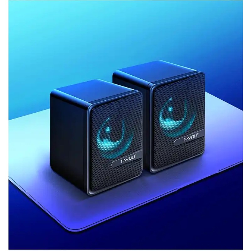Portable Speaker Factory - S3 USB Mini Wired 2PCS Gaming