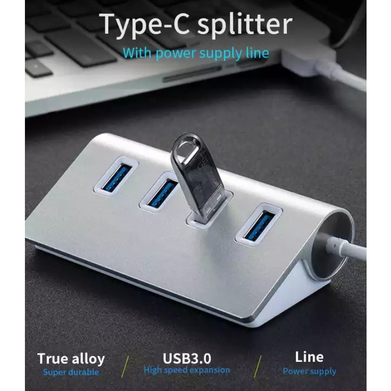 USB Hub Manufacturer - 5 in1 4 Port USB 3.0 PD