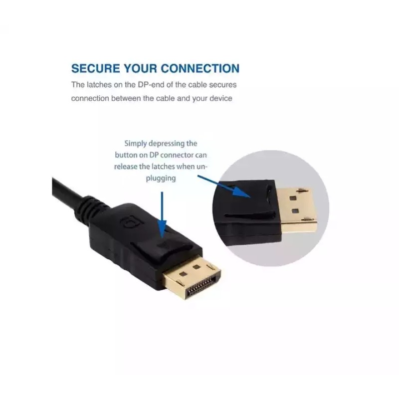 Display Port Adapter Factory - 1080P 60Hz DP to VGA Female