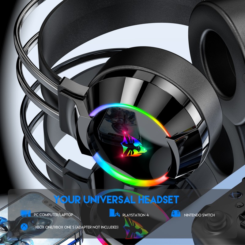 RGB Headset Factory - G606 7.1 USB ANC PS4 Mobile