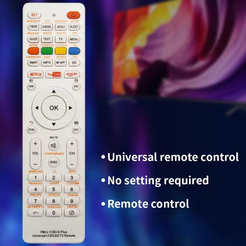 Smart Remote Manufacturer - RM L1130+X Puls 433MHz ABS