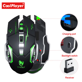 Wireless Gaming Mouse Factory - 2.4GHz Optical LED Ergonomic