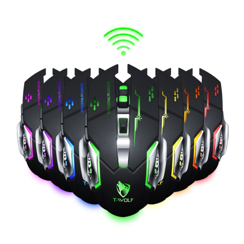 Gaming Mouse Manufacturer - Q13 2.4GHz Wireless LED Color