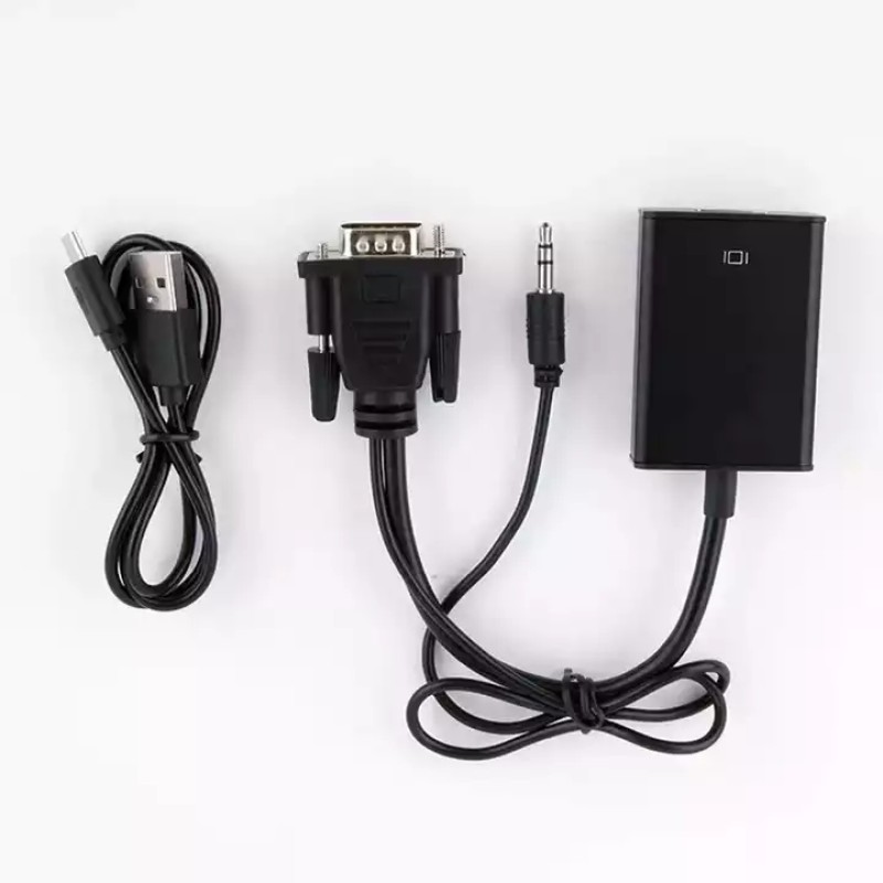 VGA Adapter Manufacturer - Factory Price VGA to HD 3.5mm