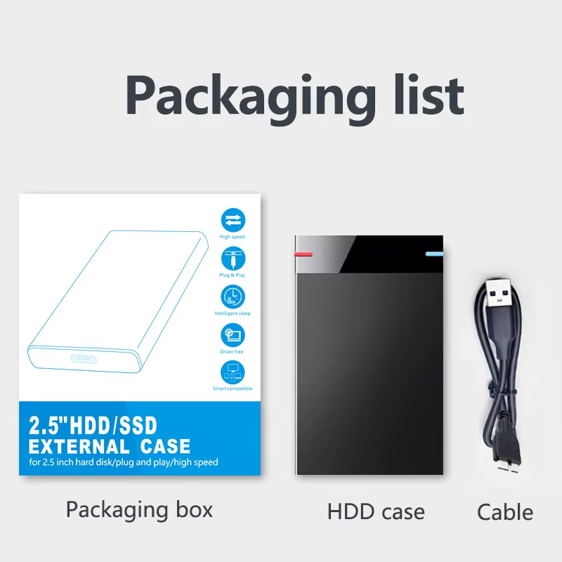 Hard Drive Enclosure Factory - USB 3.0 SATA Plastic Case