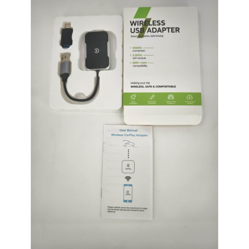 Wireless CarPlay Adapter Factory - 1s Auto Connect 98% Vehicle