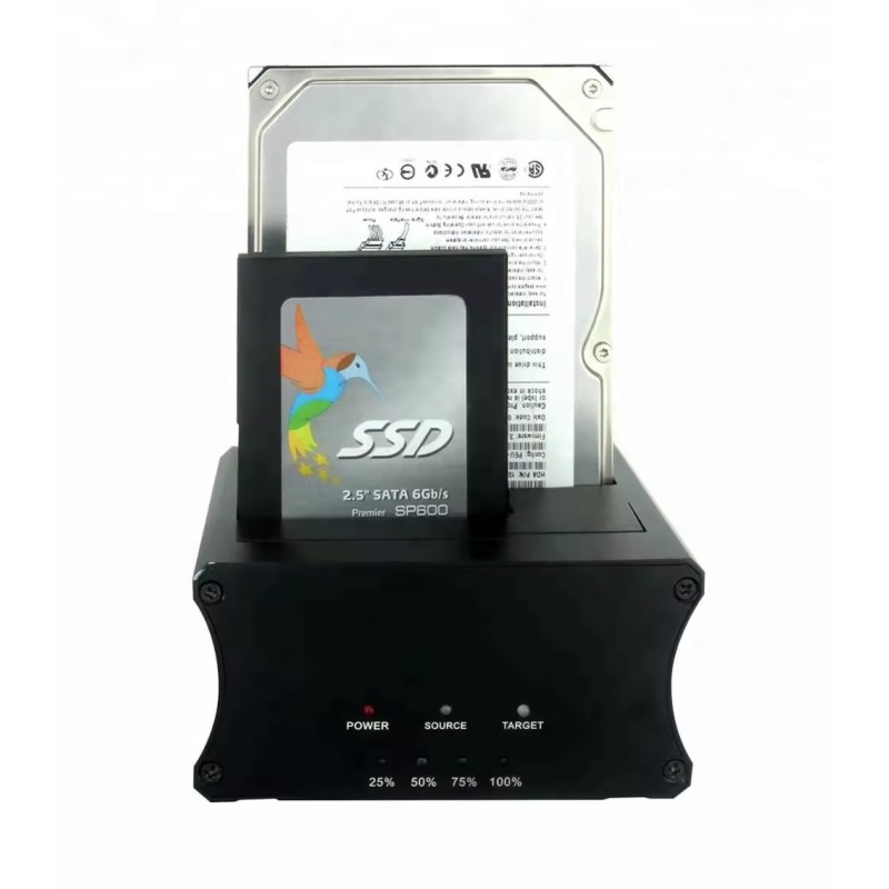 SSD Docking Station Manufacturer - Portable Dual Bay Plug