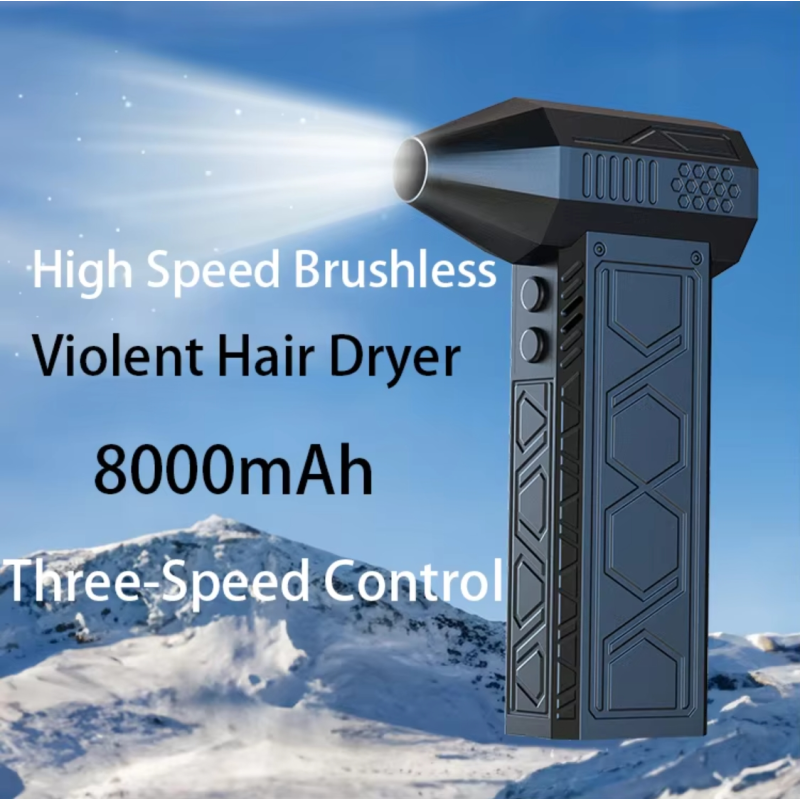 Electric Turbo Fan Factory - 2025 Portable Mini USB Black