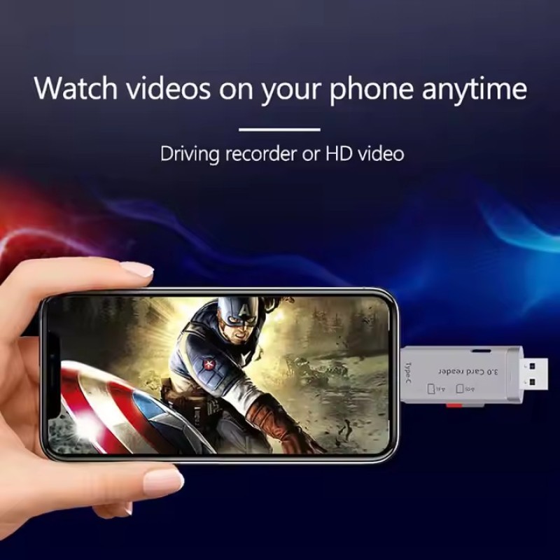 Memory Card Adapter Manufacturer - Eonline USB3.0 2 in 1