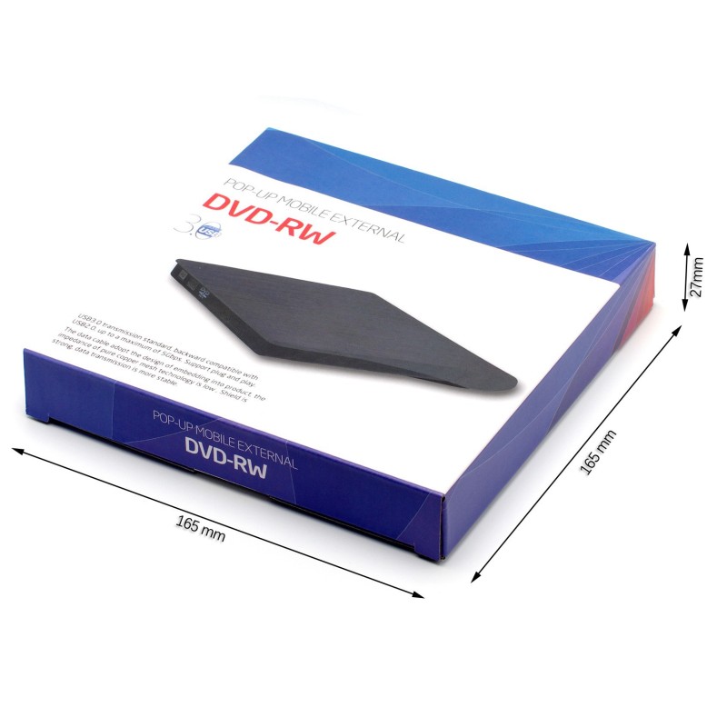 External DVD Drive Factory - USB 3.0 Portable Slim CD DVD